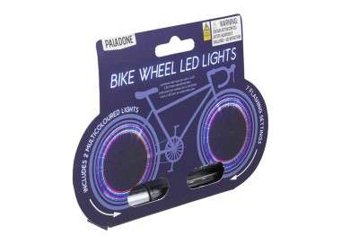 Luces ruedas bicicleta paladone