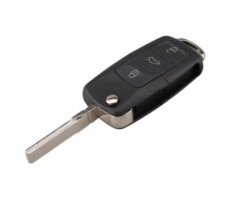 Llave Compatible para VW Golf Jetta Sirocco Tiguan Touran 3 Botones 1K0959753G