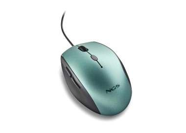 NGS WIRED ERGO SILENT MOUSE USB TYPE C ADAPT ICE