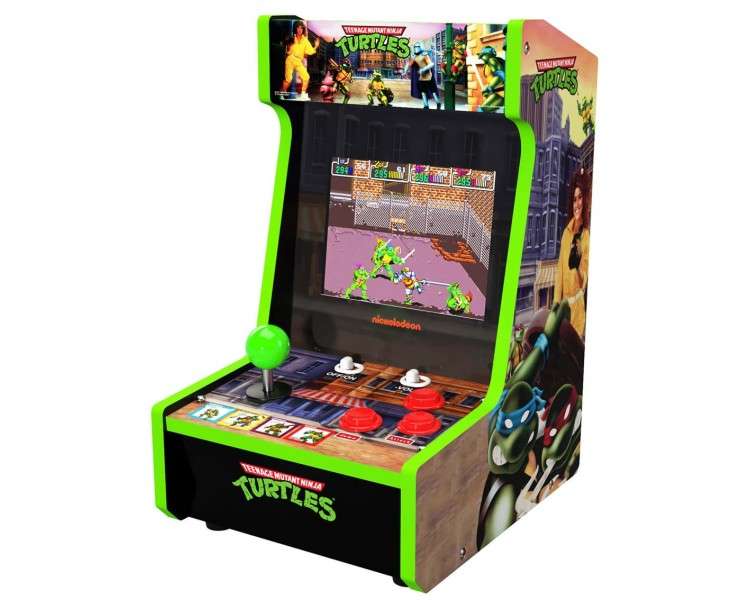 Consola retro sobremesa arcade1up teenage mutant