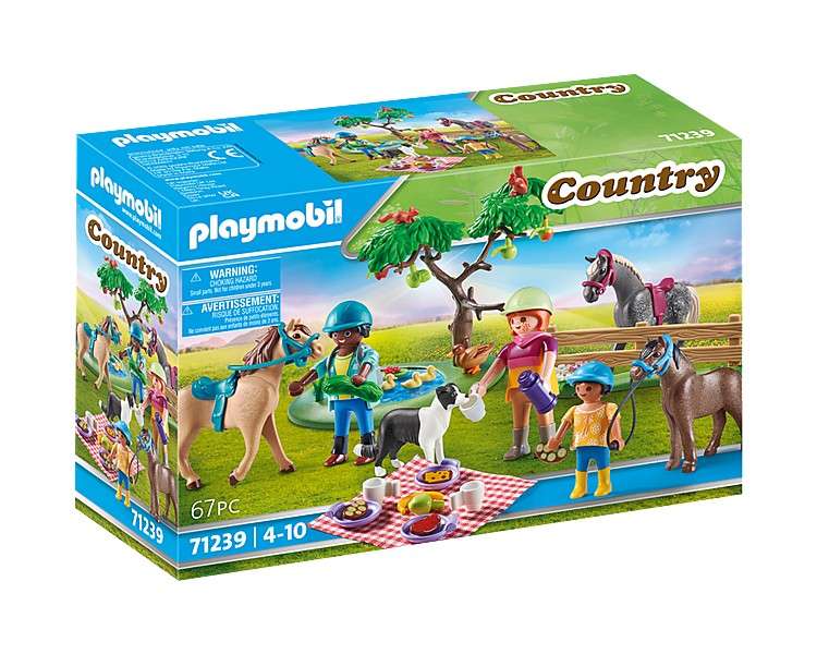 Playmobil country excursion picnic con
