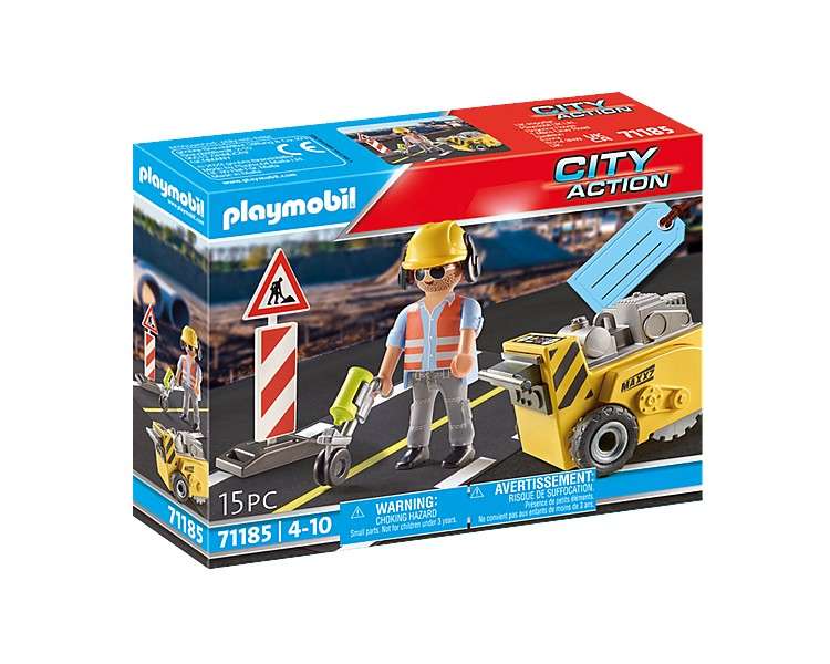 Playmobil playmo friends trabajador la construccion con