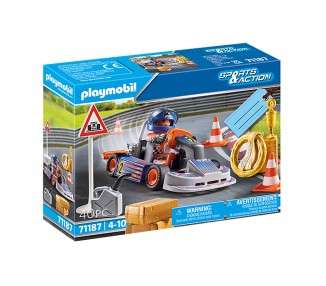 Playmobil sports action kart carreras