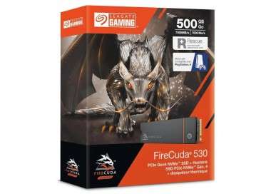 Seagate FireCuda 530 HS SSD 500GB M2 PCIe Gen4 x4
