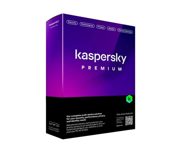 Antivirus kaspersky premium 5 dispositivos 1