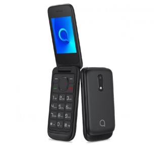 Alcatel 2057D Telefono Movil 24 QVGA BT Negro