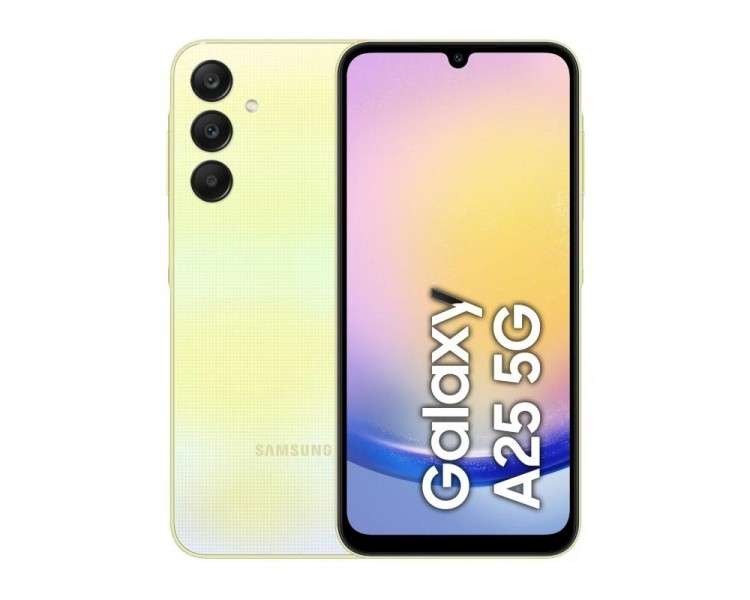 Samsung Galaxy A25 5G 65 FHD 256GB 8GB Yellow