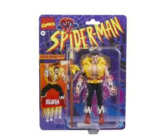 Figura hasbro marvel legends retro spider man