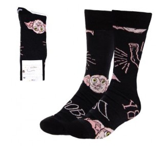 Calcetines harry potter dobby color negro
