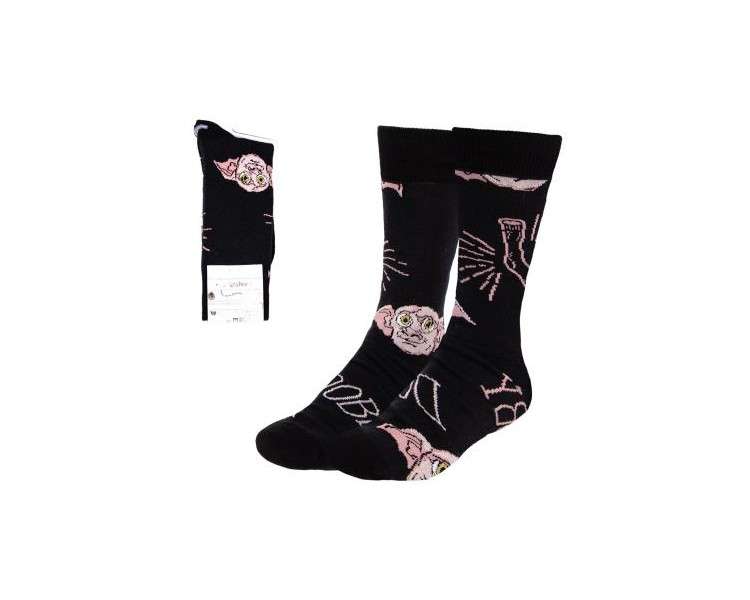 Calcetines harry potter dobby color negro