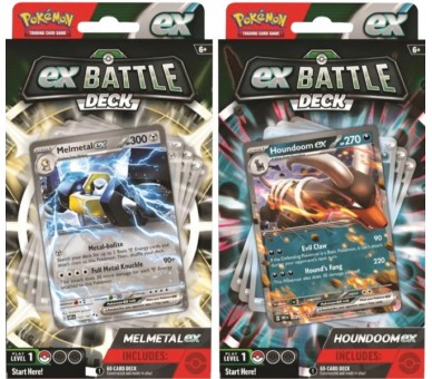 POKEMON TRADING CARD EX BATTLE DECK MELMETAL / HOUNDOOM (ENG)