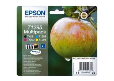 Multipack tinta epson c13t12954012 negro cian