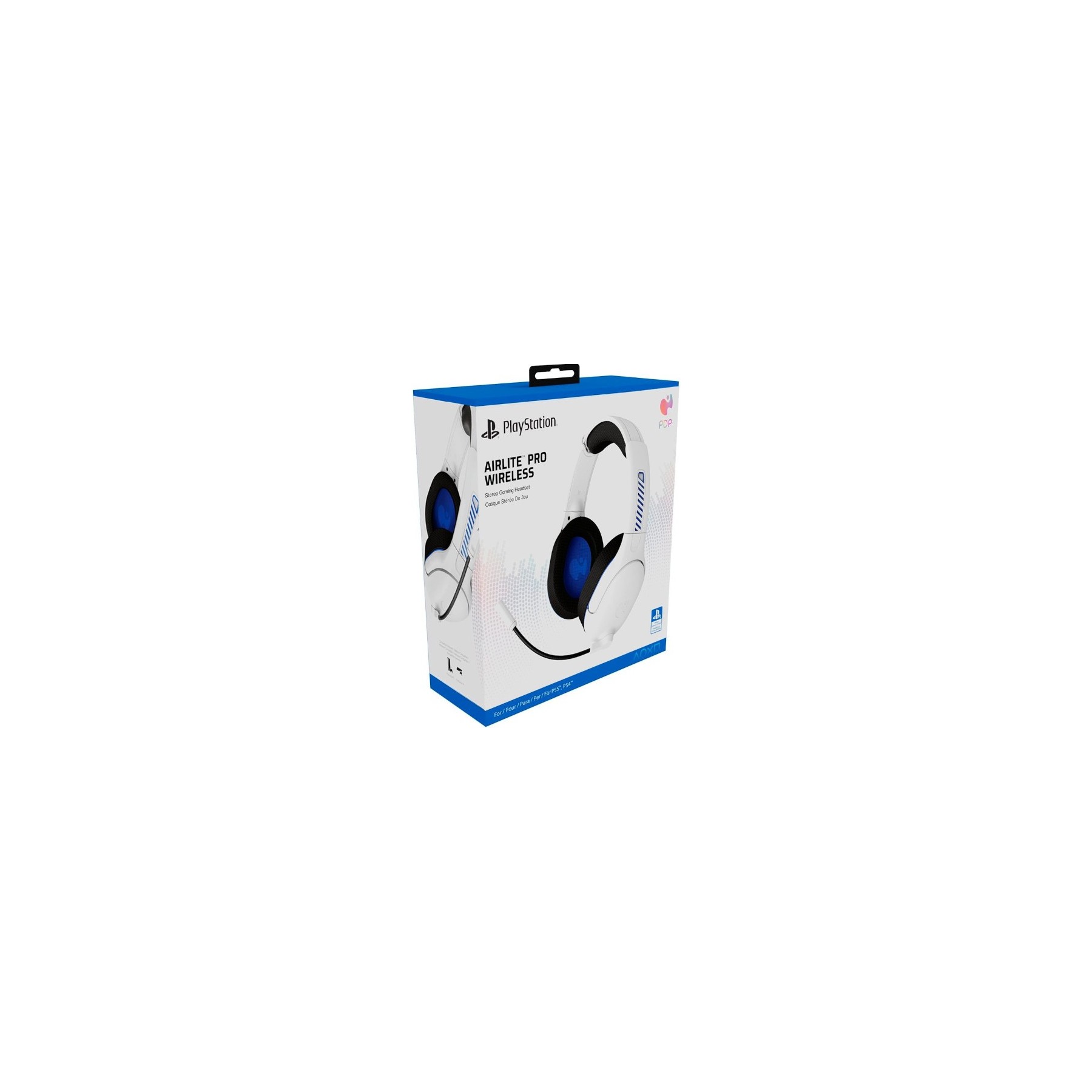 PDP  AIRLITE PRO WIRELESS STEREO GAMING HEADSET WHITE (BLANCO) (PS5/PS4)