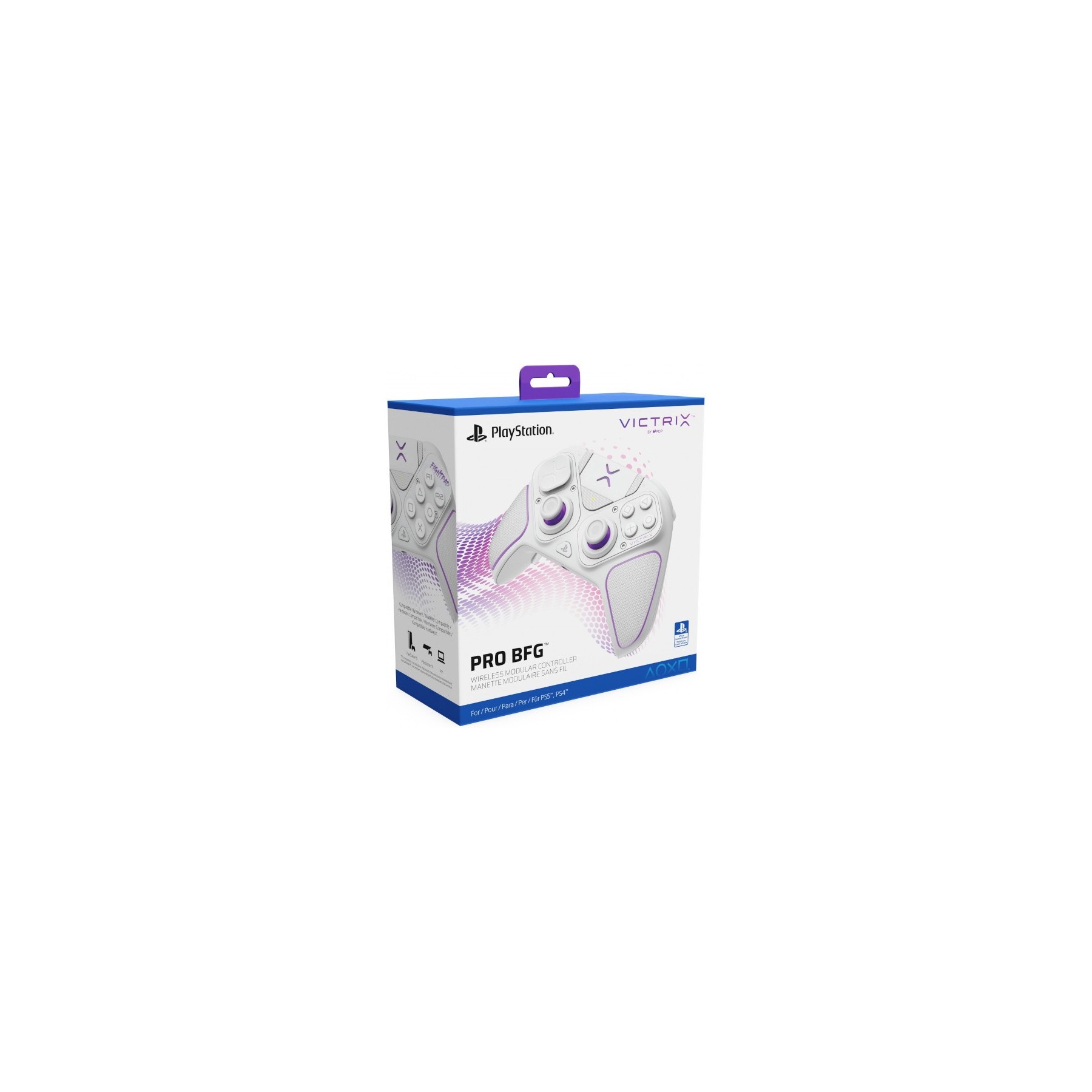 PDP VICTRIX WIRELESS CONTROLLER PRO BFG WHITE (BLANCO)