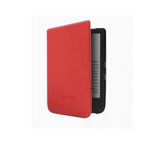Pocketbook funda shell series rojo