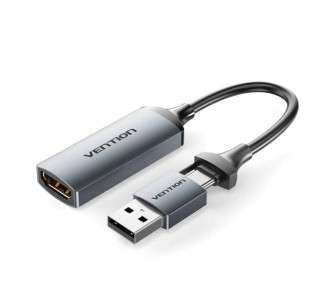 pul libEspecificaciones b li liConexiones HDMI Hembra USB Tipo C Macho USB A Macho li liColor Gris li liInterfaz entrada HDMI A