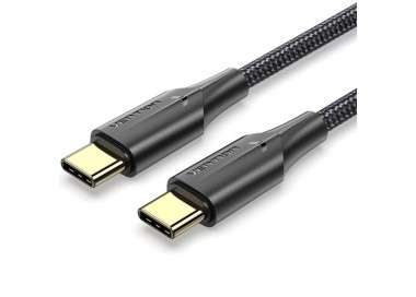 ph2Cable trenzado de nailon USB 20 C macho a C macho 3A h2h2Cable de datos de carga rapida USB C 3A h2pIndicador LED inteligent