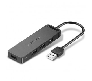 ph2Hub USB 20 de alta velocidad h2Expande 4 puertos USB para su ordenadorbrh24 puertos Carga completa h2Se puede usar con dispo