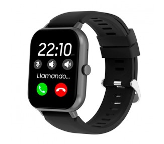 COOL SMARTWATCH FOREST SILICONA NEGRO
