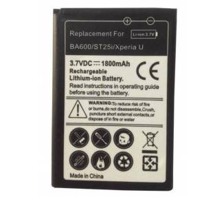 Bateria Ba750 Ba-750 Sony / Sony Ericsson Xperia Arc S X12 Lt15I Lt18I