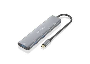 pul libDescripcion b li liHub USB 32 Gen1 5G 1 x USB C PD100W hembra 1 x USB C 5G hembra y 3 x USB A 5G hembra a USB32 Gen1 USB