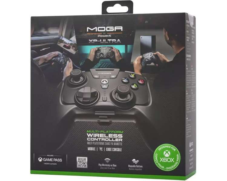 POWER A MOGA XP-ULTRA WIRELESS CLOUD GAMING CONTROLLER FOR XBOX, PC AND MOBILE (XBONE)