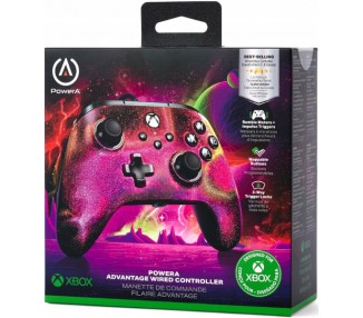 POWER A ADVANTAGE WIRED CONTROLLER - SPARKLE