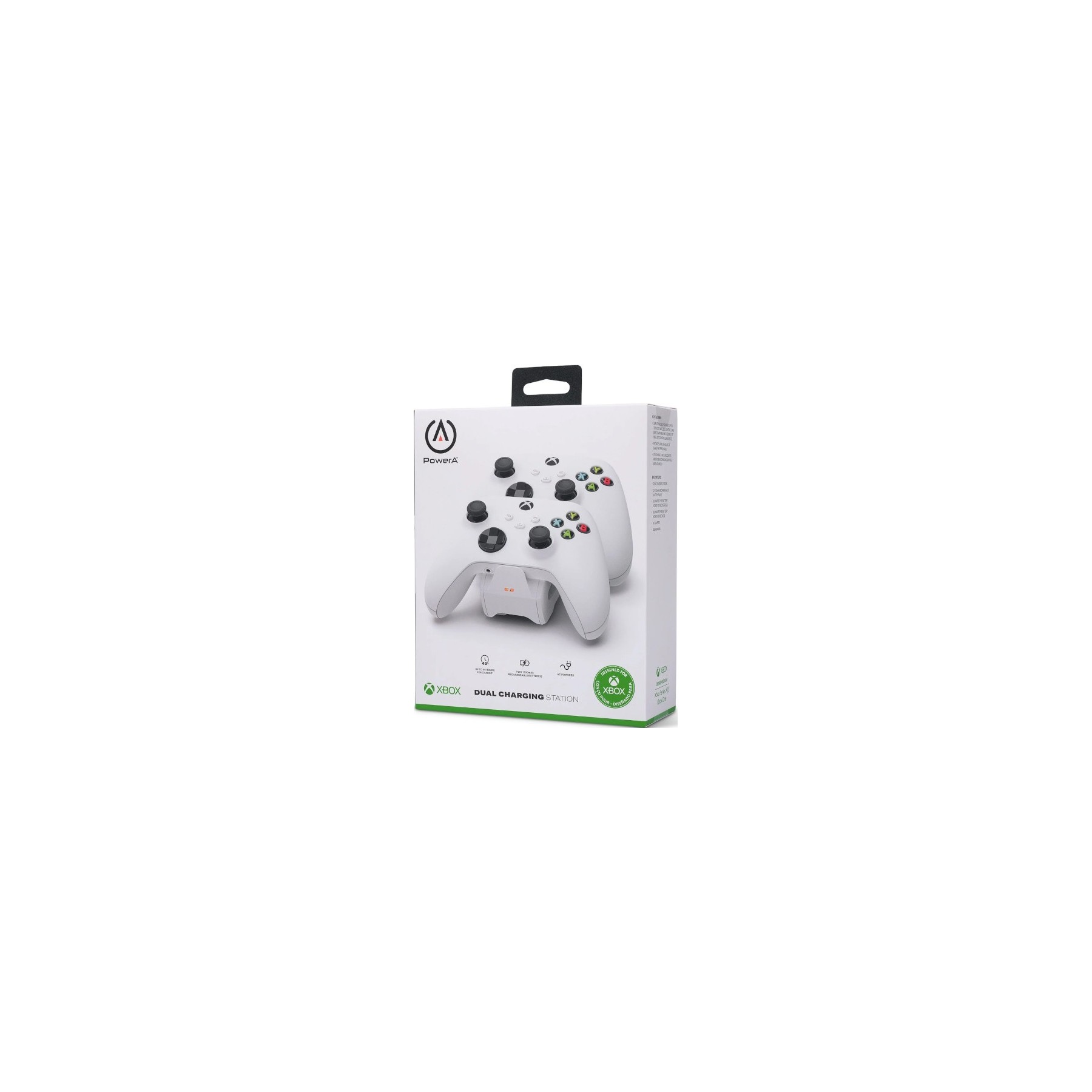 POWER A DUO CHARGING STATION WHITE (BLANCO)