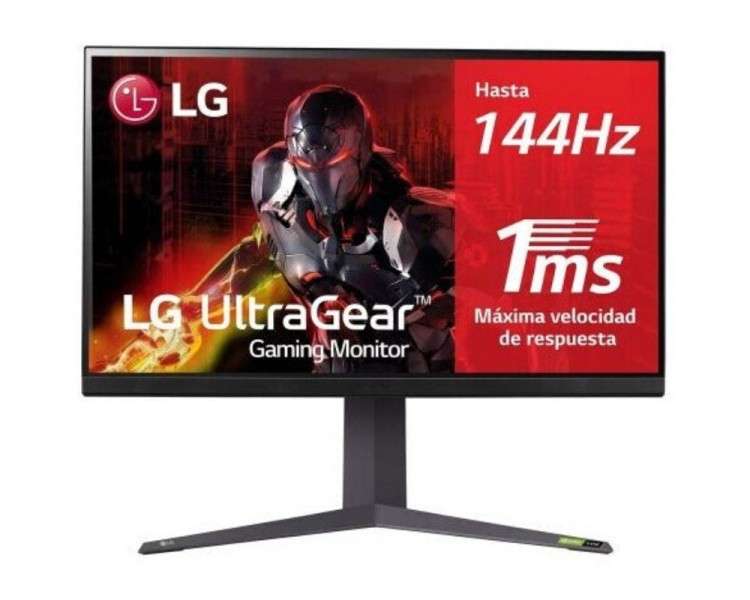 h2LG 32GR93U B Monitor gaming LG UltraGear h2divpullibVelocidad b liliIPS 1ms GtG de velocidad de respuesta liliFrecuencia de a