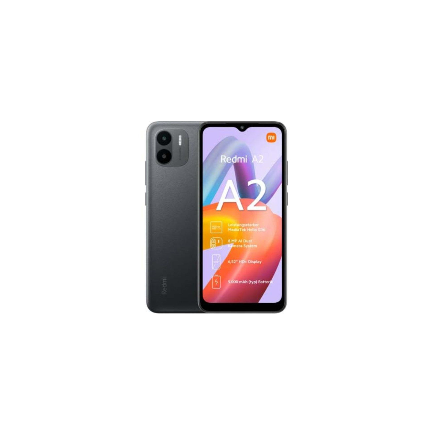 ph2Redmi A2 h2pMediaTek Helio G36 ppCamara dual de 8MP ph2Pantalla completa de 652 h2pPara una vision mas amplia ppLa pantalla 