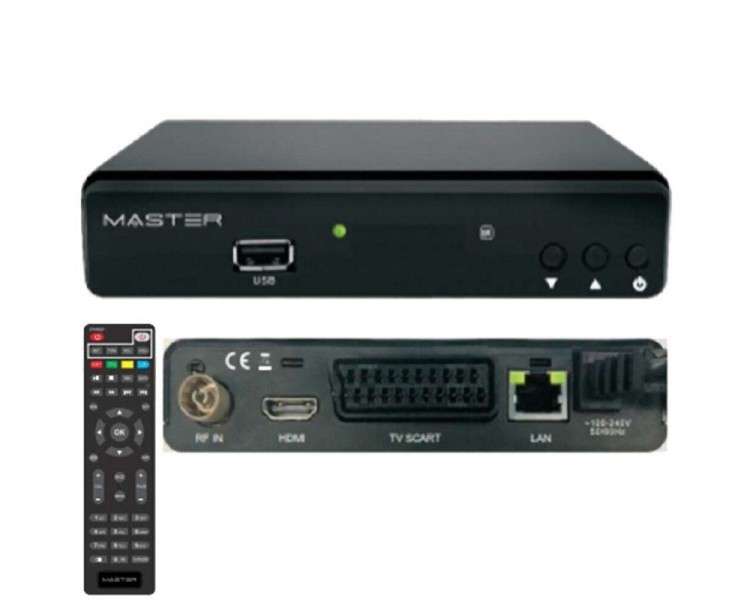 h2Master HEVC 265 10 BIT HD h2pDecodificador Digital Terrestre Maestro HD DVB T2 ZAP2610 MH pp pp ph2span style background colo
