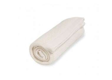 Vinter & Bloom - Filt Soft Grid Blanket ECO Pearl White