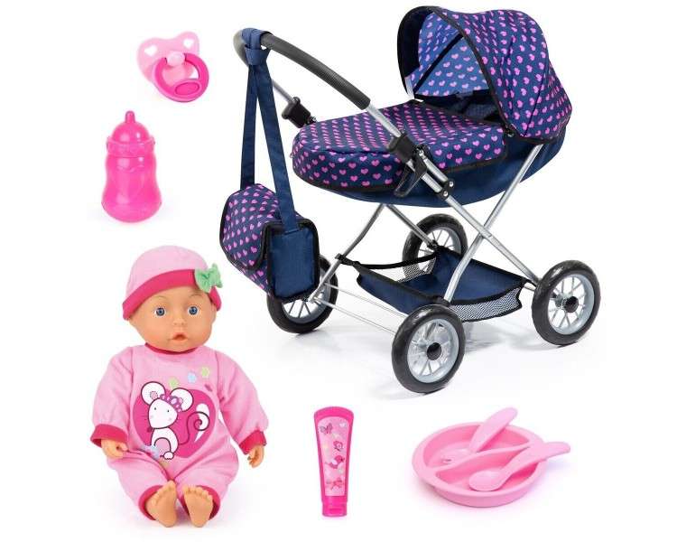 Bayer - Doll Stroller set with doll (12554AB)