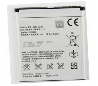 Battery For Sony Xperia Arc LT18i , Part Number: BA750
