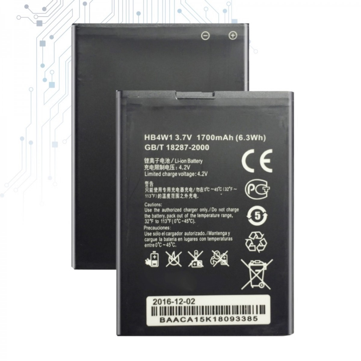 For Huawei Ascend G510 Part Number: HB4W1