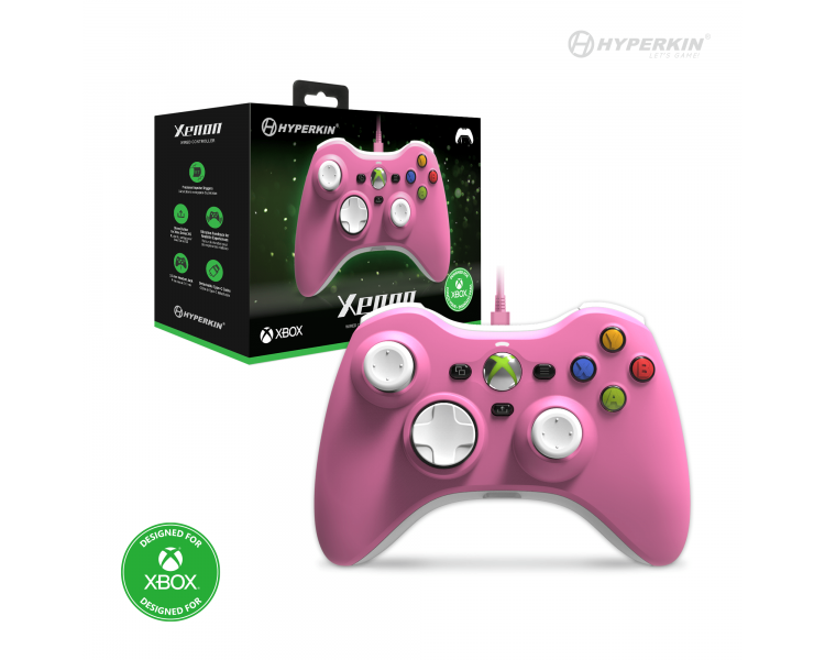 Hyperkin Xenon Wired Controller - Xbox X - S/Xbox1/PC (Pink)