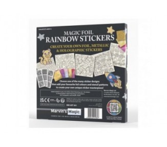 Marvins Magic - Magic Foil Rainbow Stickers - (MMART001)