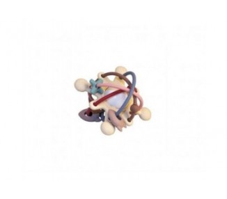 Magni - Teether in silicone with cute appendix - Multi color (5579)