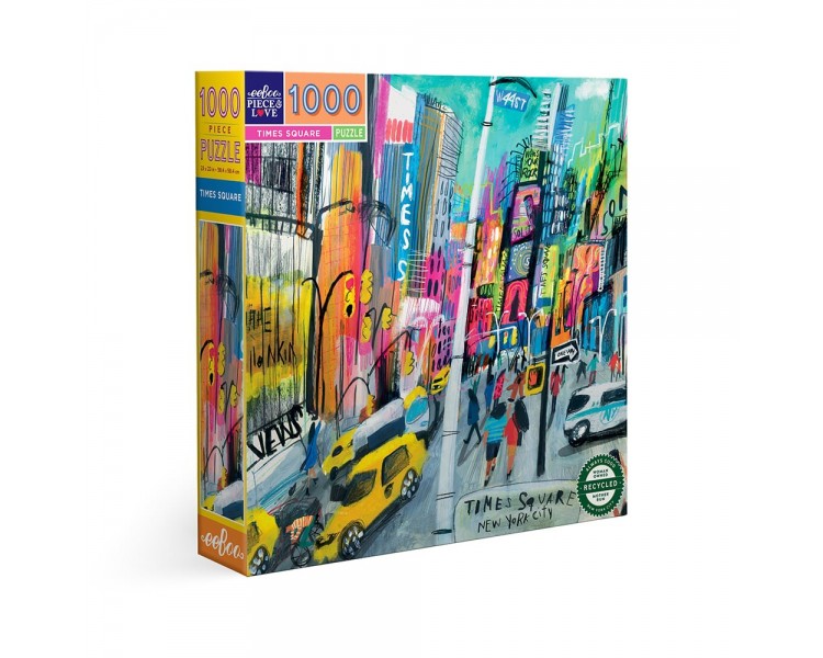 eeBoo - Puzzle 1000 pcs - Times Square - (EPZTTMS)