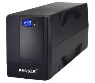 pNuestra serie de SAI Phasak Line Interactive con potencias que van desde los 400VA a los 2000VA incluyen un sistema estabiliza