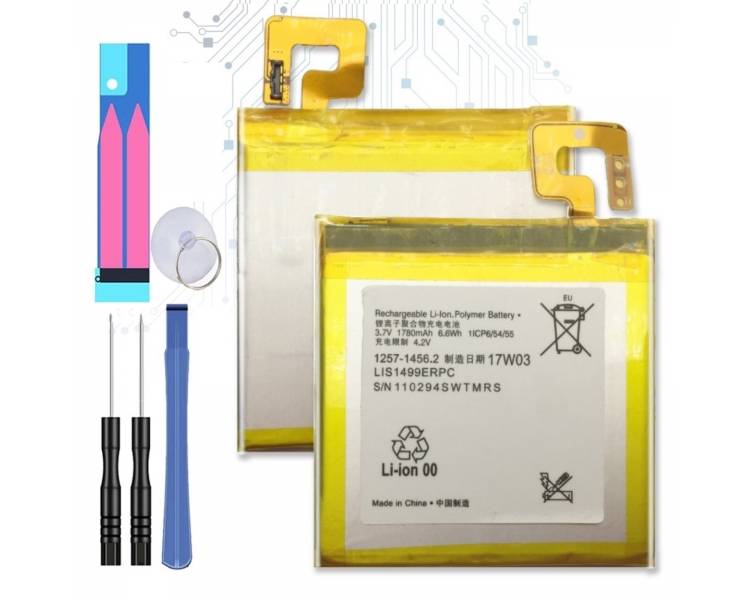 Battery For Sony Xperia T , Part Number: LIS1499ERPC