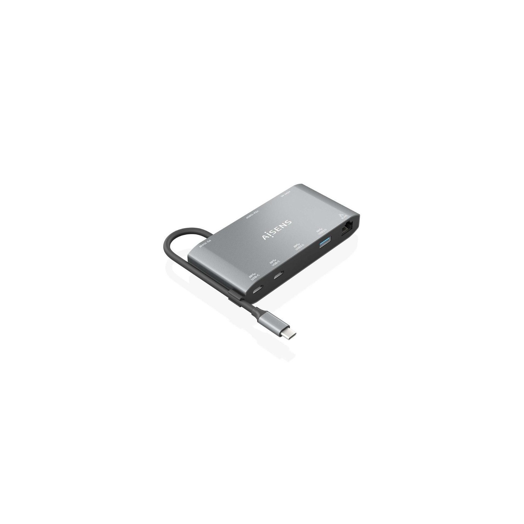 pul libAISENS USB C DOCK 8 EN 1 USB C A 1xHDMI 1xVGA 1xRJ45 2xUSB A 2xUSB C 5G 1xUSB C PD GRIS 20CM b li libDescripcion b li li pul libAISENS USB C DOCK 8 EN 1 USB C A 1xHDMI 1xVGA 1xRJ45 2xUSB A 2xUSB C 5G 1xUSB C PD GRIS 20CM b li libDescripcion b li li