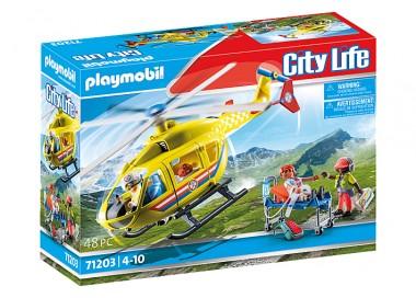 Playmobil helicoptero rescate