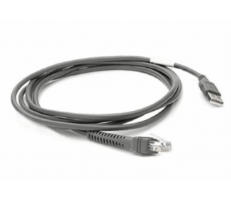 ZEBRA SHIELDED USB CABLE SER A CONNECCABL7FT 21M STRAIGHT