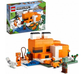 Lego minecraft el refugio zorro