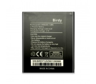 Bateria Para Wiko Birdy, Capacidad Original