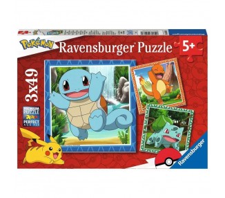 Puzzle ravensburger pokemon 3x49 5
