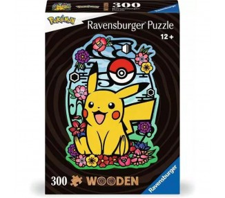Puzzle madera ravensburger pokemon pikachu 300