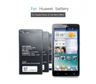 Bateria Original Para Huawei Y5 Y550 Y625 Y635 Y538 G615 G620 Hb474284Rbc