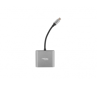 ADAPTADOR NATEC MULTIPUERTO USB C A USB 30 HDMI 4K